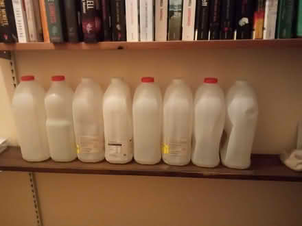 Photo of free Bottles w/handles, for balcony N7 (Lower Holloway N7) #1