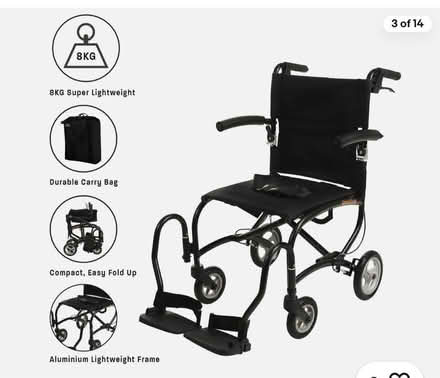 Photo of free Wheelchair, Portable Travel Chair (SE15) #1