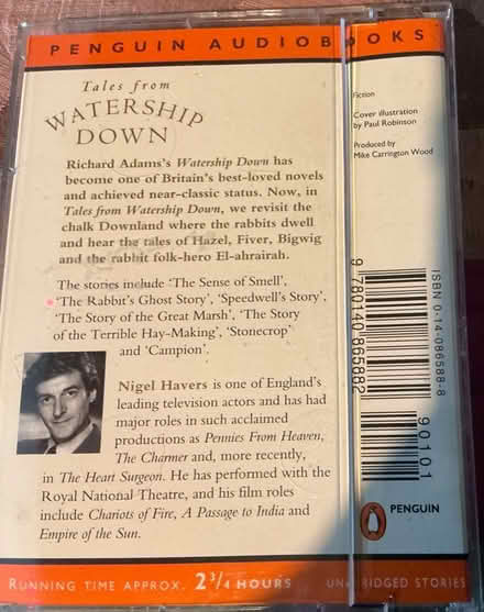 Photo of free Audiobooks On Cassette, Hobbit,Watership Down, Plus 2 Others (CT4) #3