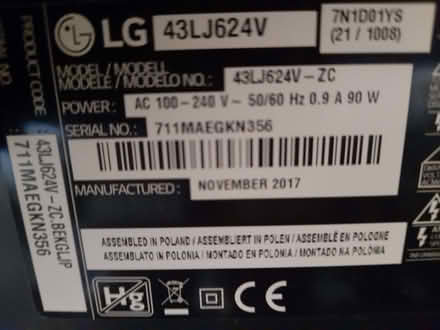 Photo of free LG 43in TV (GU12) #3