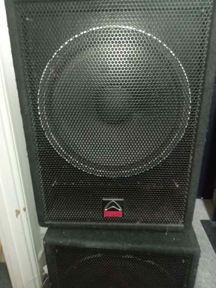 Photo of free 2x large bass speakers (Blacklands TN34) #2