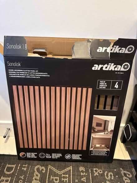 Photo of free Artika Sonolok sound panels 3 tiles (SG7) #1