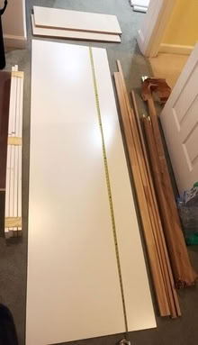 Photo of free leftover interior construction materials [20886] #1