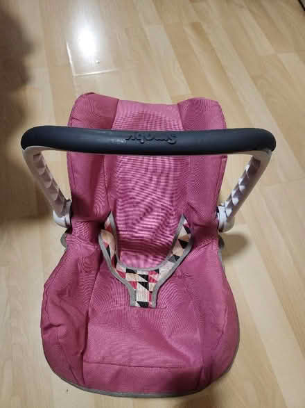 Photo of free Baby doll car seat (Castlefield HP12) #1