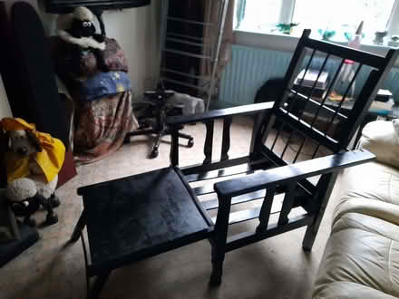 Photo of free Wooden steamer style chair (Loughborough LE11) #4