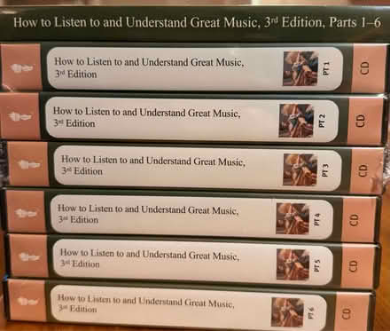 Photo of free CDs “How to listen to Great Music” (Upper West side. West 83.) #2