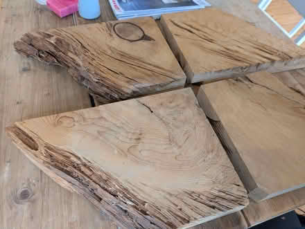 Photo of free Decorative wood pieces/corner shelves (Brockley SE14) #3