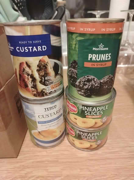 Photo of free Tinned fruit and custard (Walsall WS2) #1