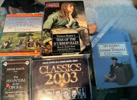 Photo of free Audiobooks On Cassette, Hobbit,Watership Down, Plus 2 Others (CT4) #1