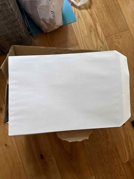 Photo of free A3 white envelopes about 100 (New Brighton CH45) #2
