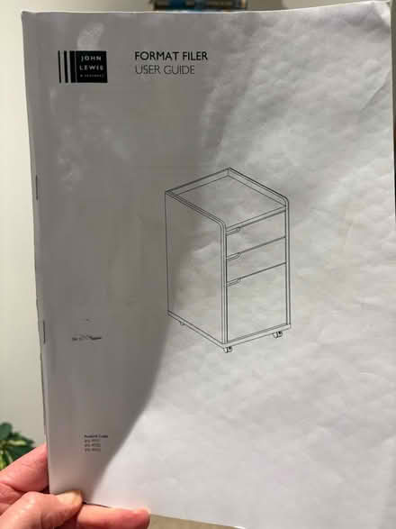 Photo of free John Lewis Filing trolley (Se8 5ae) #4