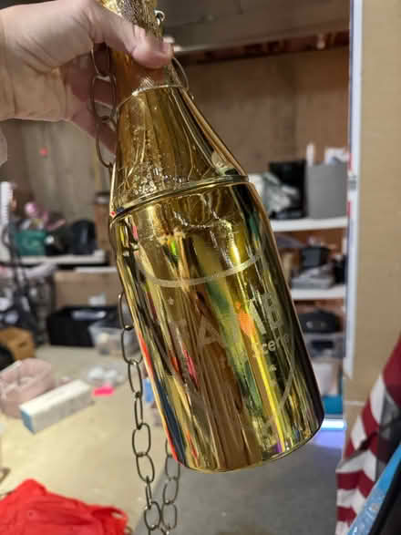 Photo of free Gold Costume Bottle with Chain (Lafayette) #1