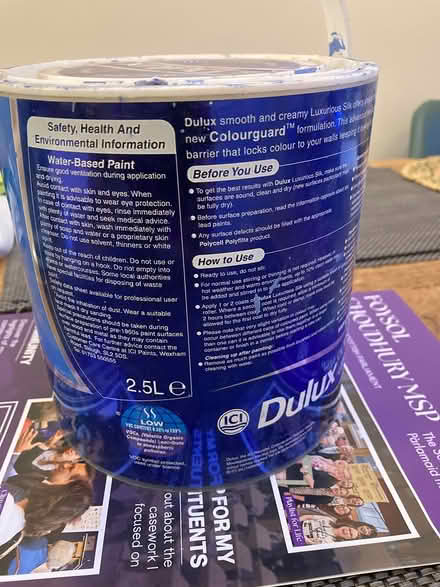 Photo of free Dulux Emulsion paint (Edinburgh EH5) #2