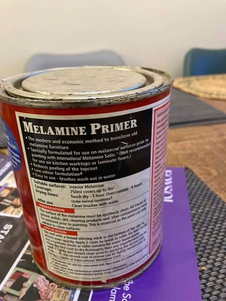Photo of free Melamine primer (Edinburgh EH5) #2