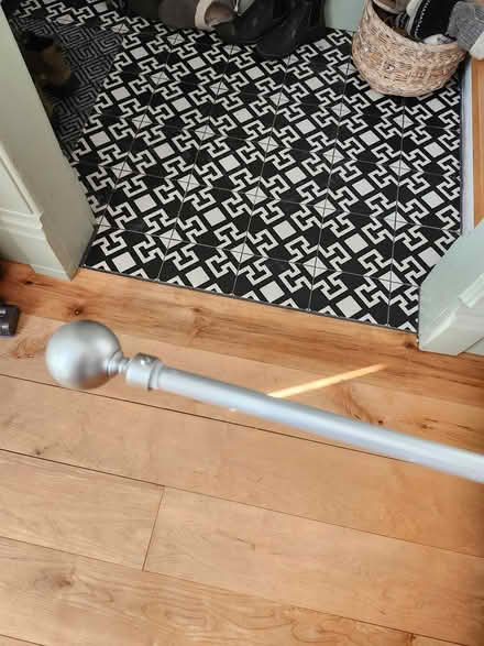 Photo of free Curtain rod and tie-backs (Cedar Hills, Kitchener) #2