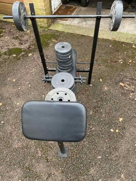 Photo of free Bench and weights (Aldershot) #2