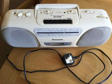 Photo of free Radio cassette player Panasonic (CM3) #1
