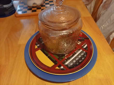 Photo of free Storage jar and plates (Dublin 4, Grand Canal Street) #3
