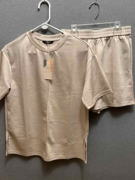 Photo of free Beige Shorts and Top Set sz. S (Saratoga Mtns) #2