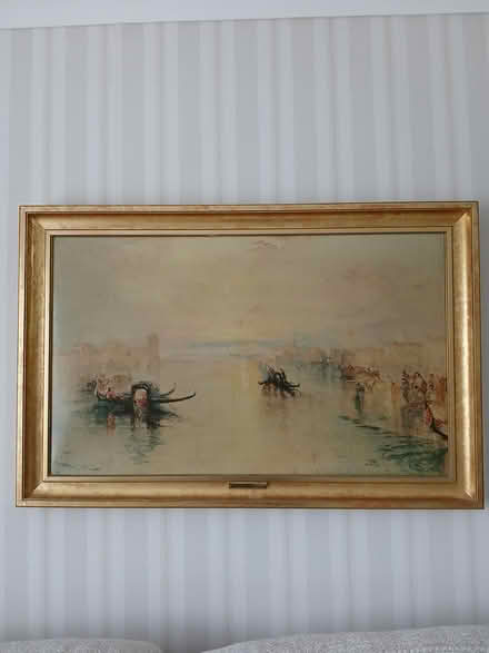 Photo of free Turner Print in gold frame (Great Baddow) #1