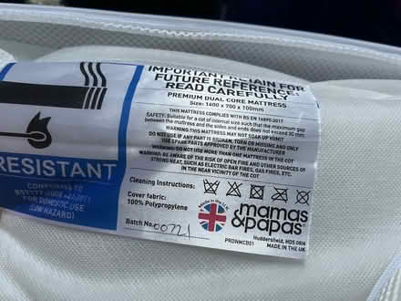 Photo of free Cot mattress (Cannonmills EH7) #4