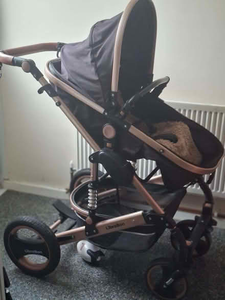 Photo of free Black librabon pram (Ringmer BN8) #3