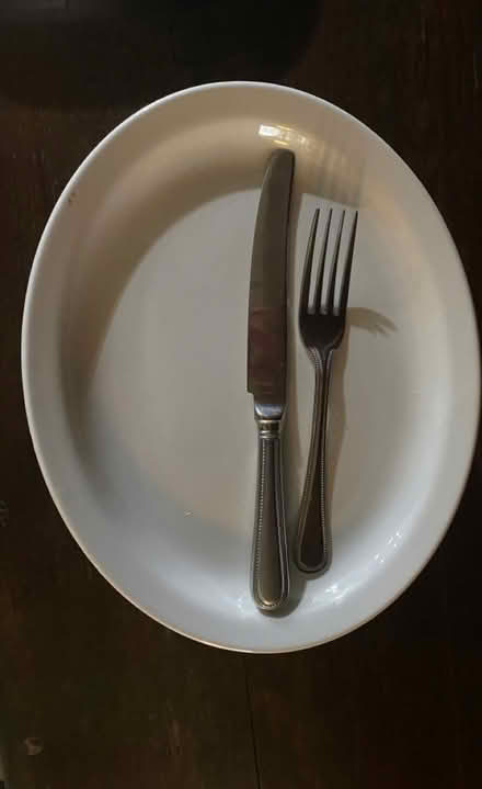 Photo of free 14 white oval dinner plates (GU31 Chithurst) #2