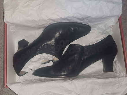 Photo of free Size 6 ladies Italian black leather shoes. (Headington OX3) #1