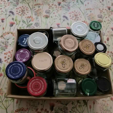 Photo of free Lidded glass jars assortment (BH9) #1