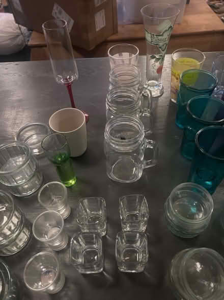 Photo of free Selection of glasses and ramakins (Lambs Green RH12) #3