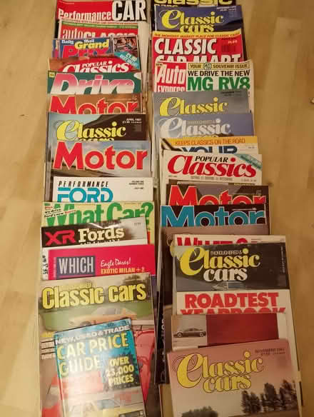 Photo of free Big Box of Car Magazines (CO11) #1