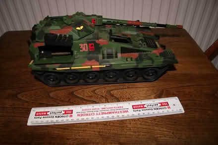 Photo of free Plastic toy tank (Gosport PO12 (town)) #1