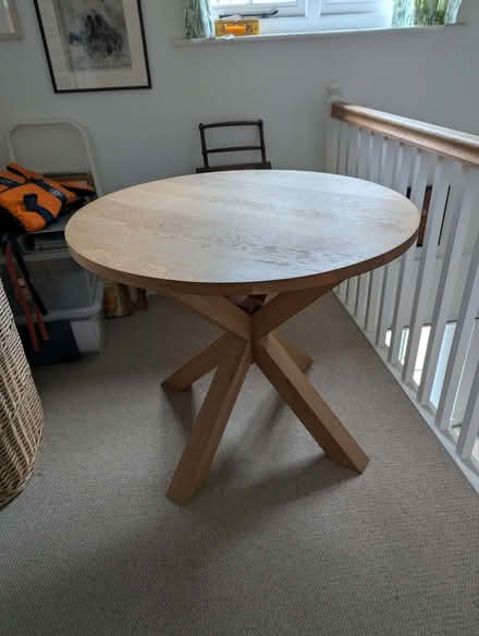Photo of free Small Oak table (Cutteslowe OX2) #1