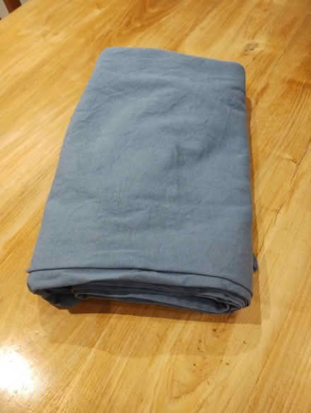 Photo of free Blue cotton tablecloth (Walcot) #1