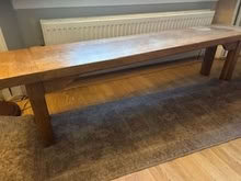 Photo of free Dining room bench (Garelochhead G84) #2
