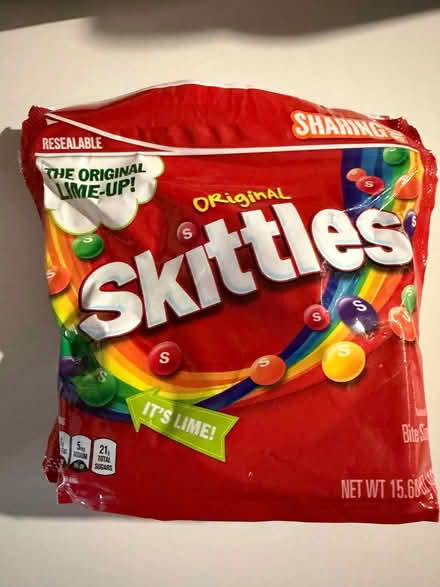 Photo of free Bag of Skittles (West Springfield) #1