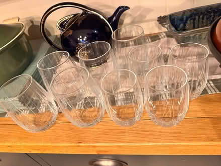 Photo of free Nine glass tumblers (Bicester East OX26) #1