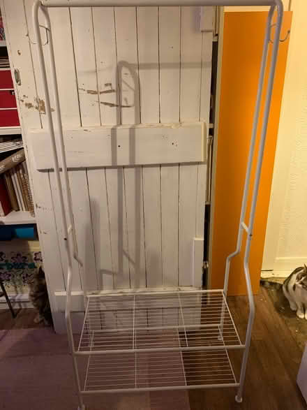 Photo of free Clothes Rail with Shoe Rack (Pleasley, Mansfield NG19) #1