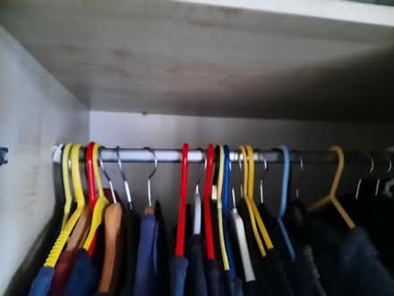 Photo of free Wardrobe - light wood effect particle board (Hollingdean BN1) #1