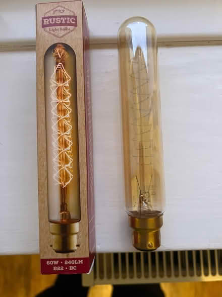 Photo of free 2 Decorative Light Bulbs 60W 240 lumens B22 (large bayonet) (Clarkston G76) #3