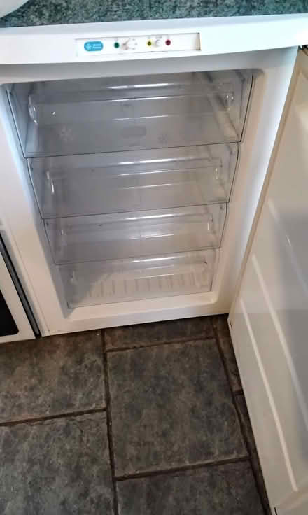 Photo of free Freezer zanussi 60cm under counter white (Delapre) #2