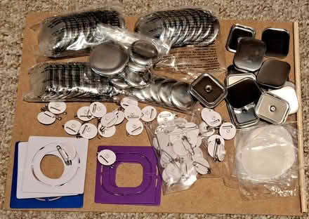 Photo of free Badge making accessories (OX14 off Colwell Drive) #1