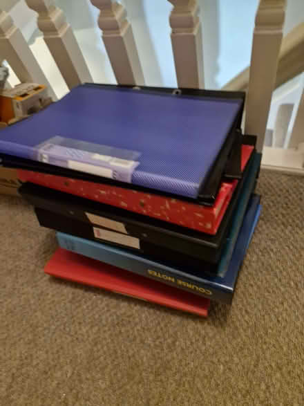 Photo of free 10 ring binders (Great Baddow CM2) #1