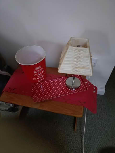 Photo of free Lamp..Litter bin and tray (Torquay TQ2) #1
