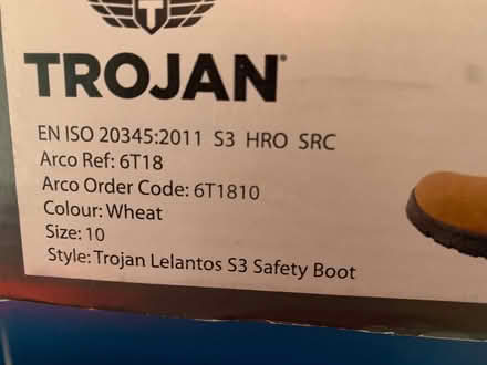Photo of free Trojan work wear boots (Fords Farm RG30) #1