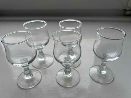 Photo of free Port glasses (5) (Middleton on Sea PO226) #1