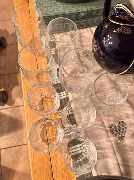 Photo of free Nine glass tumblers (Bicester East OX26) #2