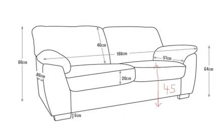 Photo of free Two Cream Leather Sofas (Weymouth) #4