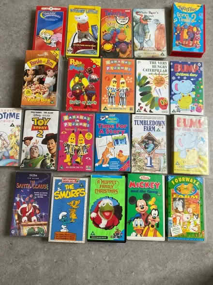 Photo of free VHD tapes for kids (Earley RG6) #1