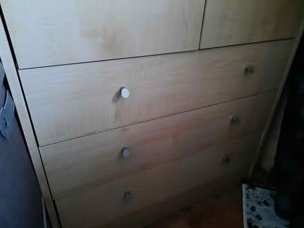 Photo of free Wardrobe - light wood effect particle board (Hollingdean BN1) #3